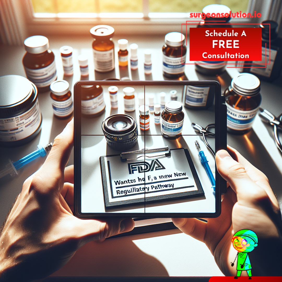 Editorial-style photo of why the fda wants a new regulatory pathway (and what that means for labe...